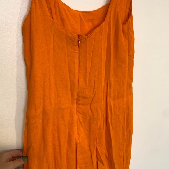 Orange Mini Dress - Picture 3 of 4